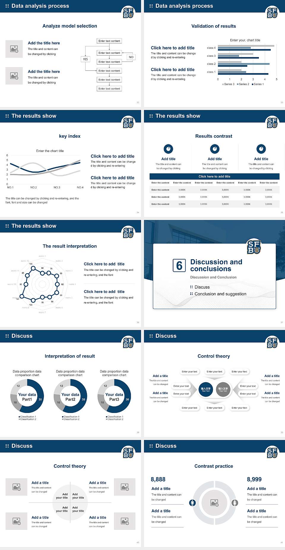 San Francisco Bay University Graduation Thesis Defense PPT Template4:3 ratio PPT effect preview image5