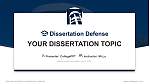 Missouri Baptist University Graduation Thesis Defense PPT Template