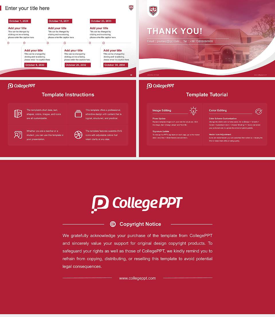 University of Olivet Lecture Sharing and Networking Event PPT Template16:9 ratio PPT effect preview image4