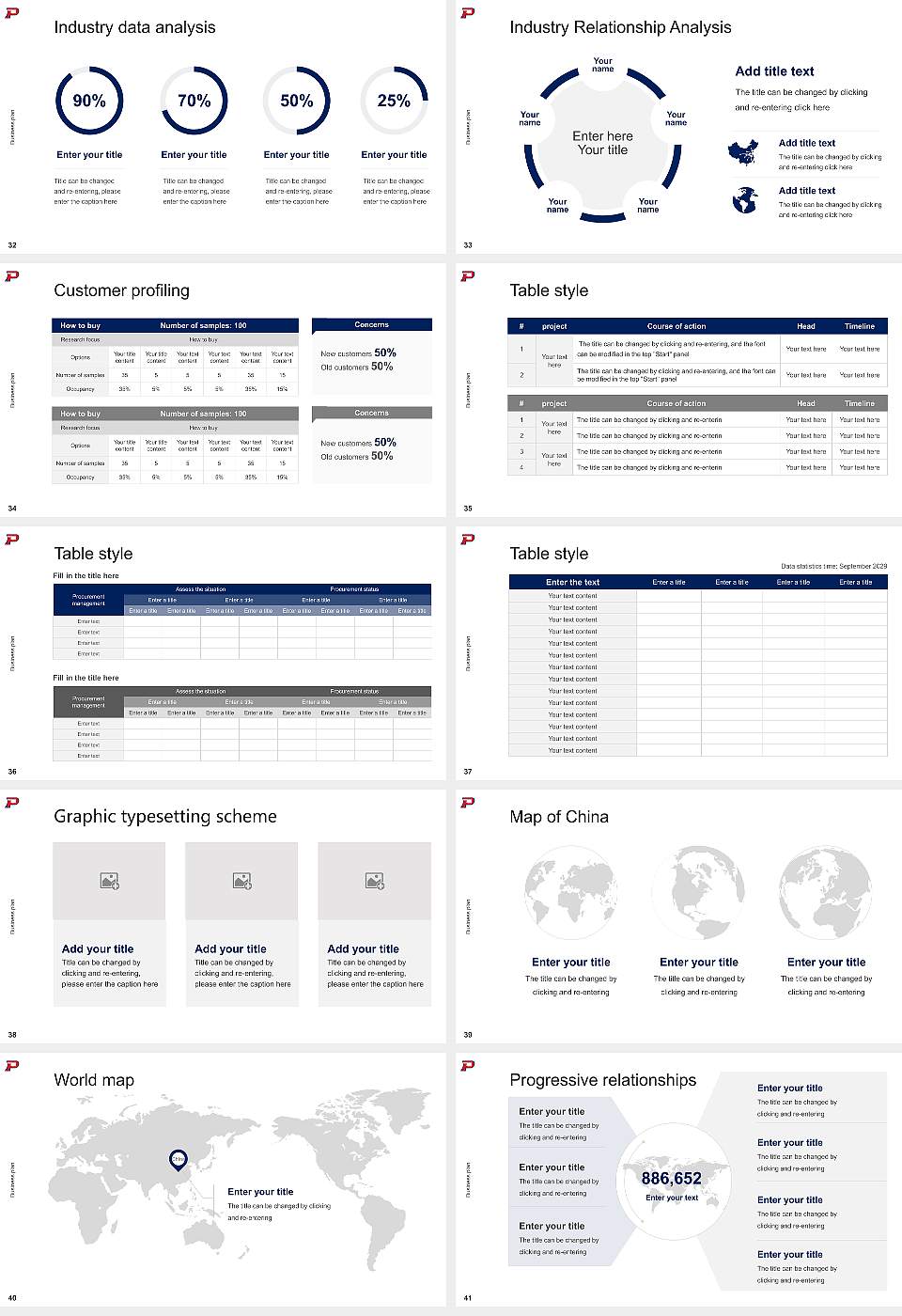 Oklahoma Panhandle State University Competition/Entrepreneurship Contest PPT Template16:9 ratio PPT effect preview image5