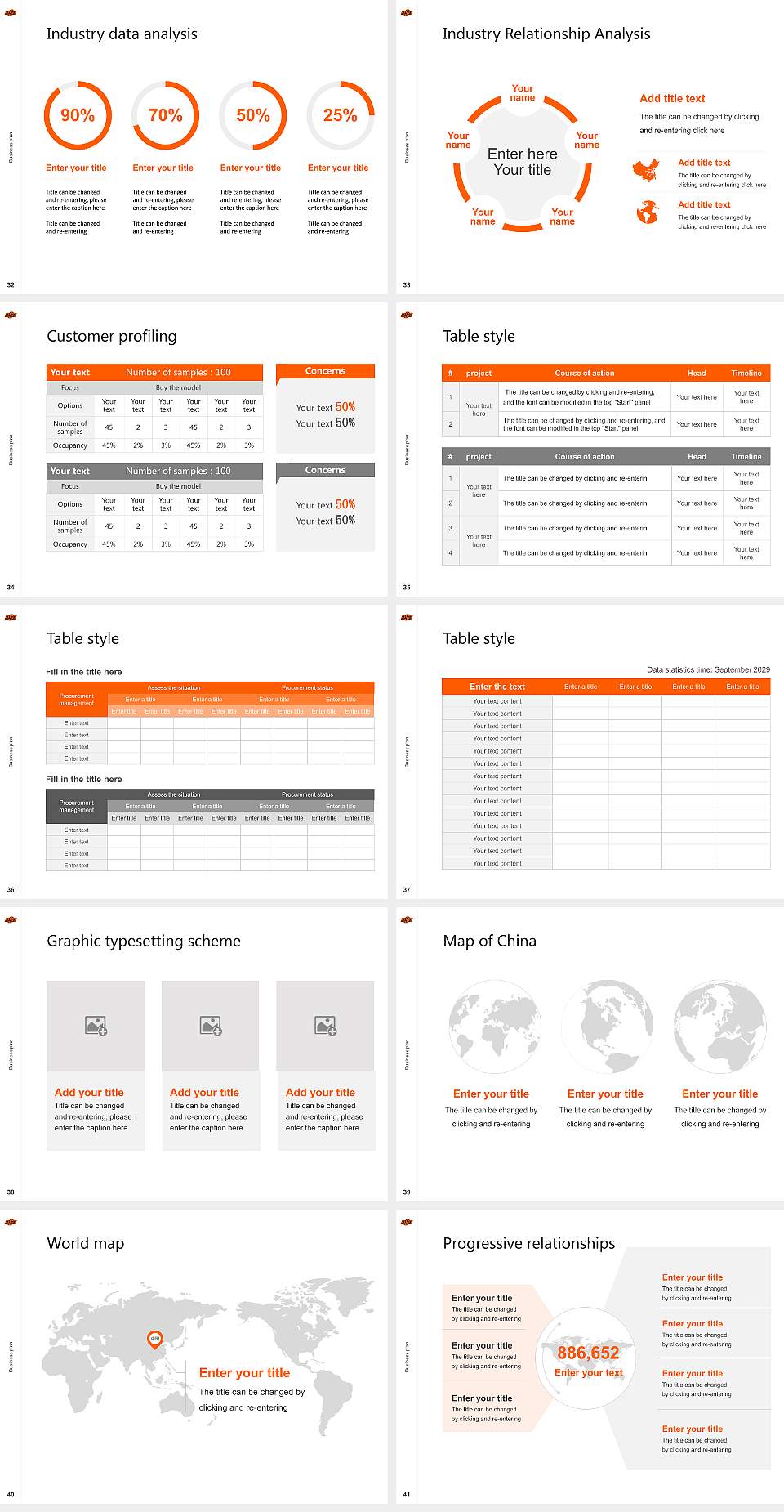 Oklahoma State University-Main Campus Competition/Entrepreneurship Contest PPT Template4:3 ratio PPT effect preview image5