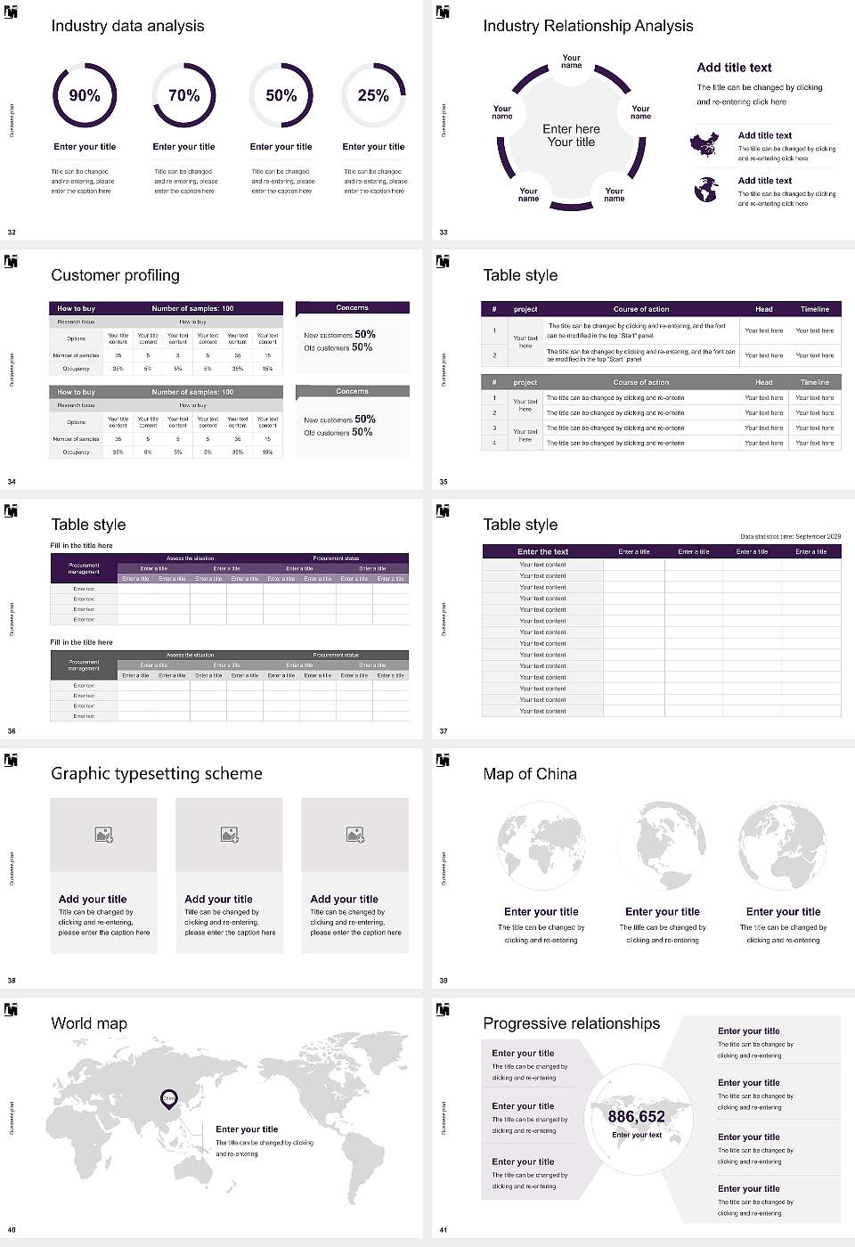 Mitchell College Competition/Entrepreneurship Contest PPT Template16:9 ratio PPT effect preview image5
