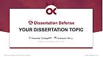 Oklahoma Christian University थीसिस रक्षा PPT टेम्पलेट