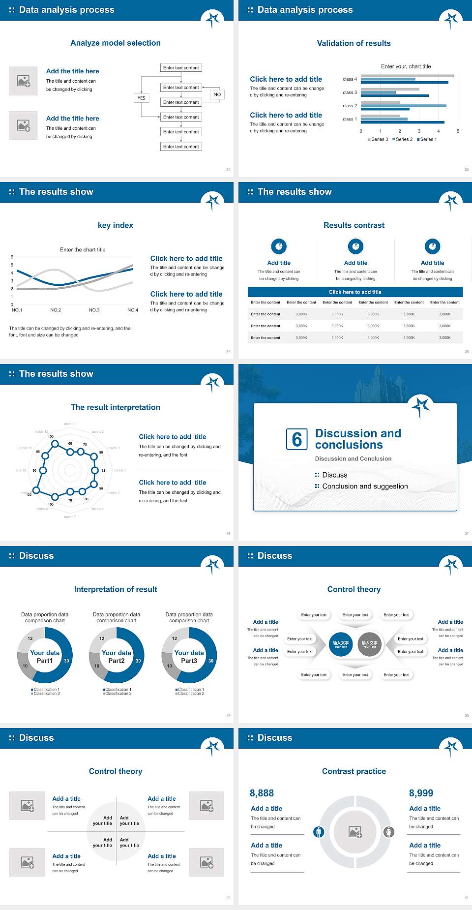 Oklahoma City University Graduation Thesis Defense PPT Template4:3 ratio PPT effect preview image5