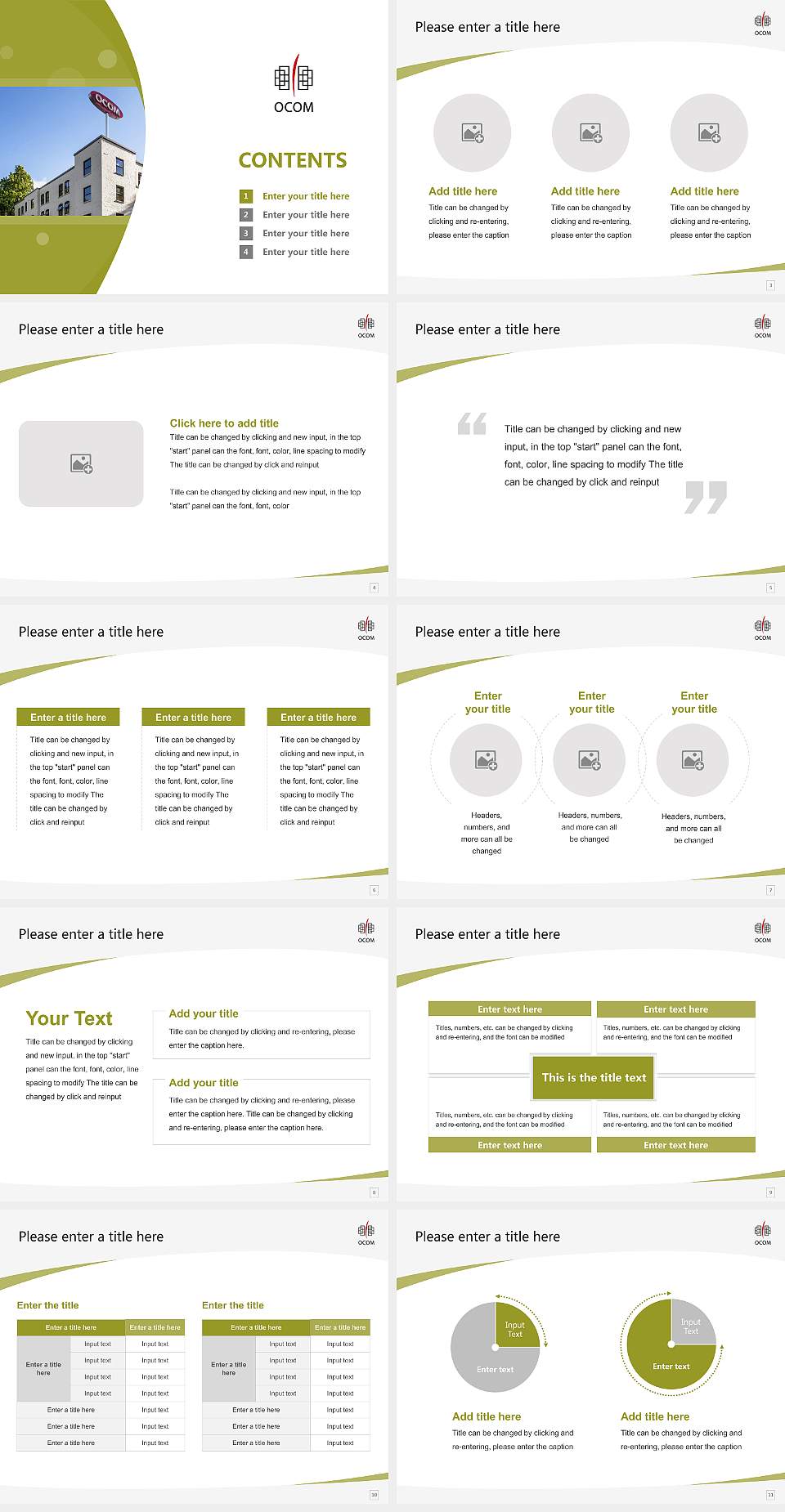 Oregon College of Oriental Medicine Course/Courseware Creation PPT Template4:3 ratio PPT effect preview image2