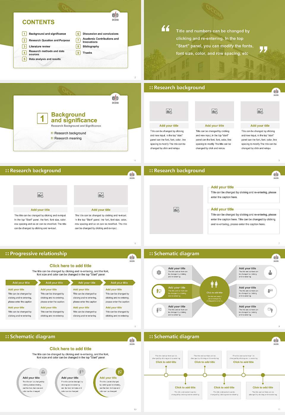Oregon College of Oriental Medicine Graduation Thesis Defense PPT Template16:9 ratio PPT effect preview image2