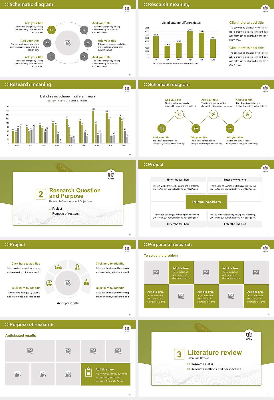 Oregon College of Oriental Medicine Graduation Thesis Defense PPT Template16:9 ratio PPT effect preview image3