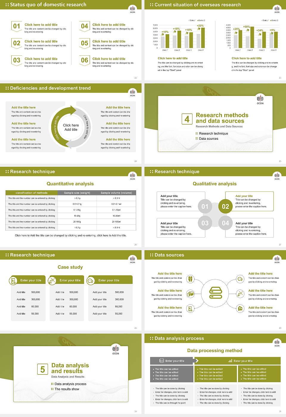 Oregon College of Oriental Medicine Graduation Thesis Defense PPT Template16:9 ratio PPT effect preview image4