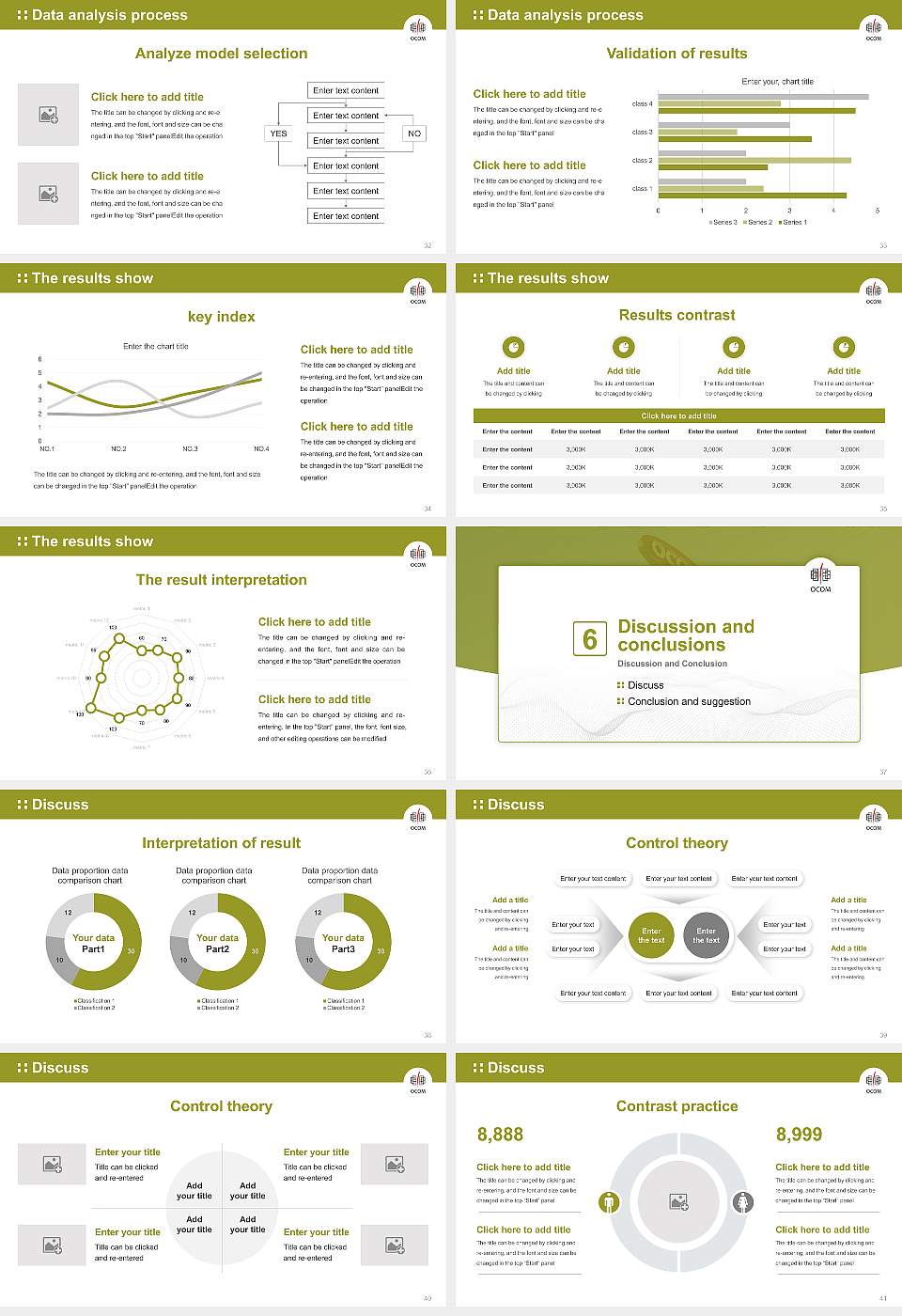 Oregon College of Oriental Medicine Graduation Thesis Defense PPT Template16:9 ratio PPT effect preview image5