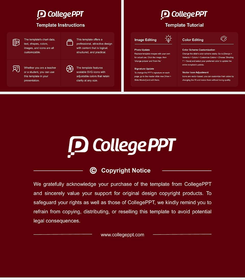Missouri State University-Springfield Course/Courseware Creation PPT Template4:3 ratio PPT effect preview image5