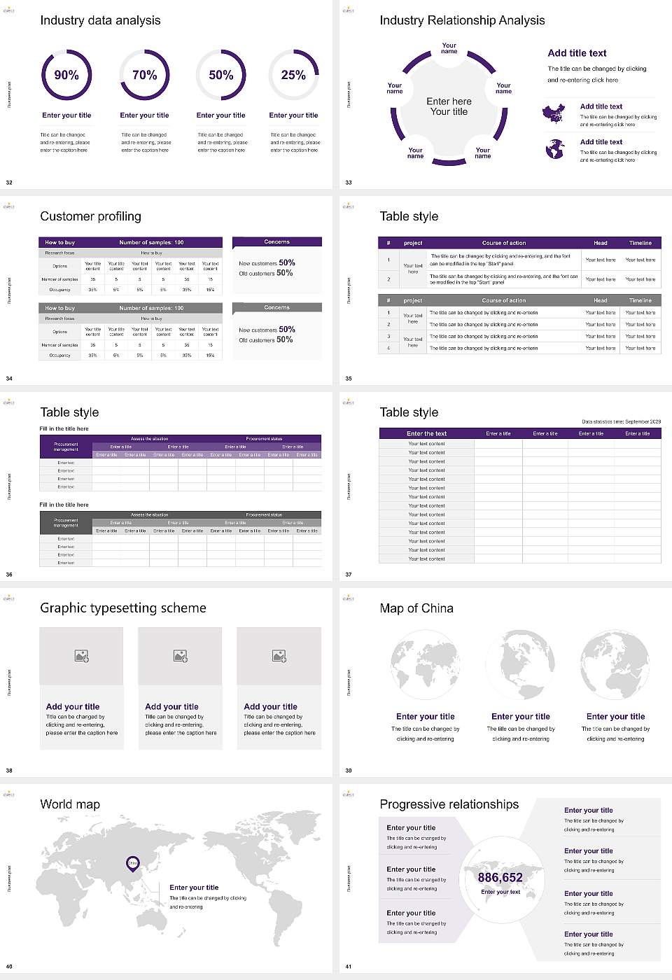 Olivet Nazarene University Competition/Entrepreneurship Contest PPT Template16:9 ratio PPT effect preview image5