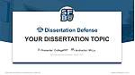San Francisco Bay University Graduation Thesis Defense PPT Template