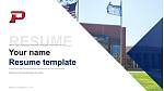 Oklahoma Panhandle State University Resume Templat PPT