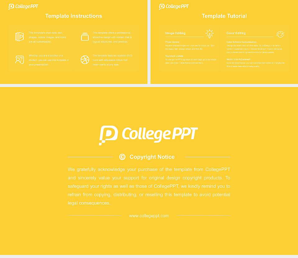 Oregon Institute of Technology Academic Presentation/Research Findings Report PPT Template16:9 ratio PPT effect preview image5