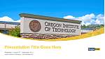 Oregon Institute of Technology授業PPTテンプレート