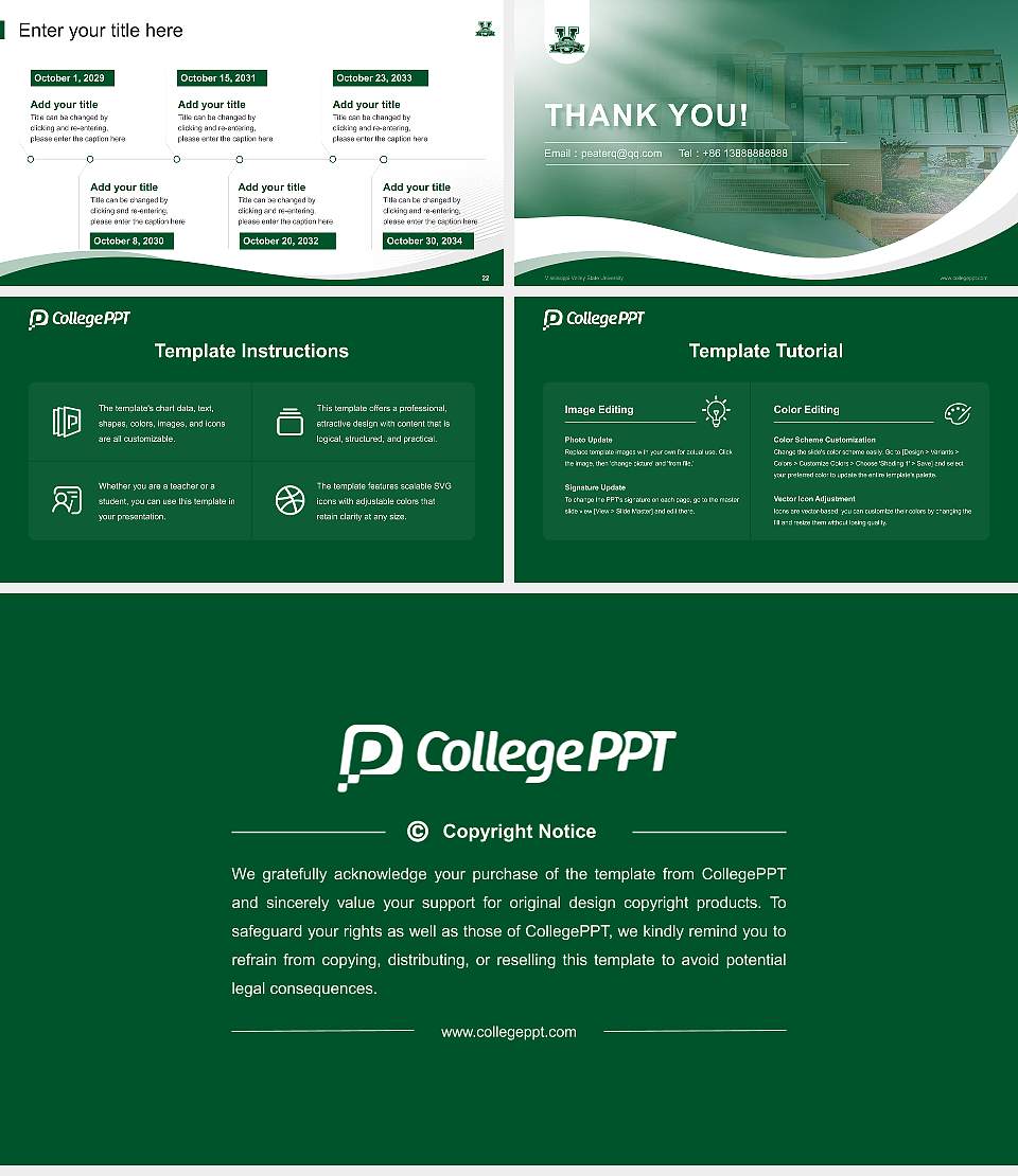 Mississippi Valley State University Lecture Sharing and Networking Event PPT Template16:9 ratio PPT effect preview image4
