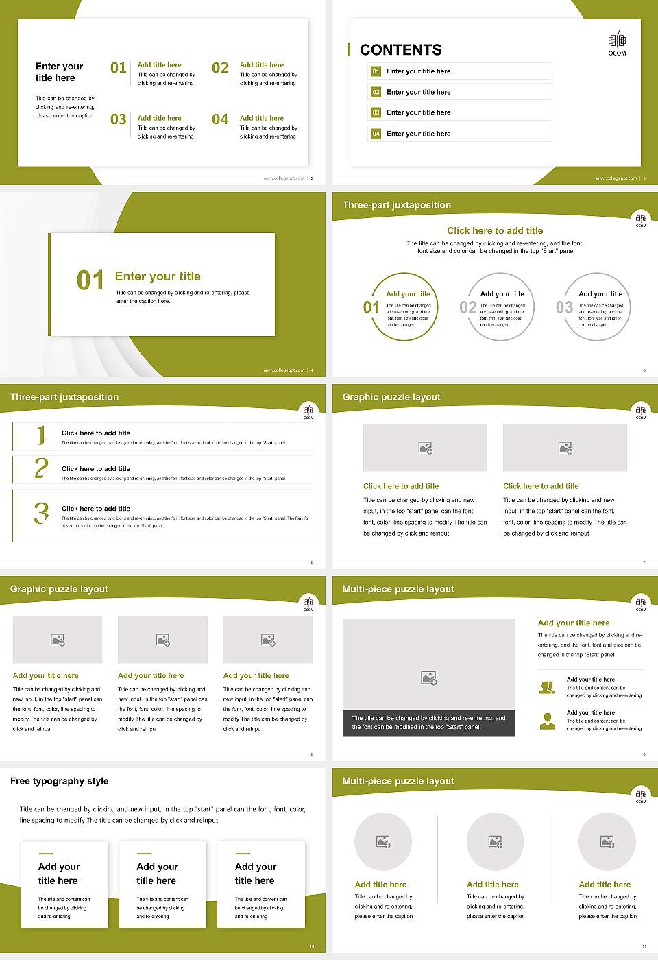 Oregon College of Oriental Medicine Academic Presentation/Research Findings Report PPT Template16:9 ratio PPT effect preview image2
