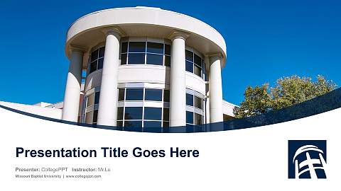 Missouri Baptist University Course/Courseware Creation PPT Template