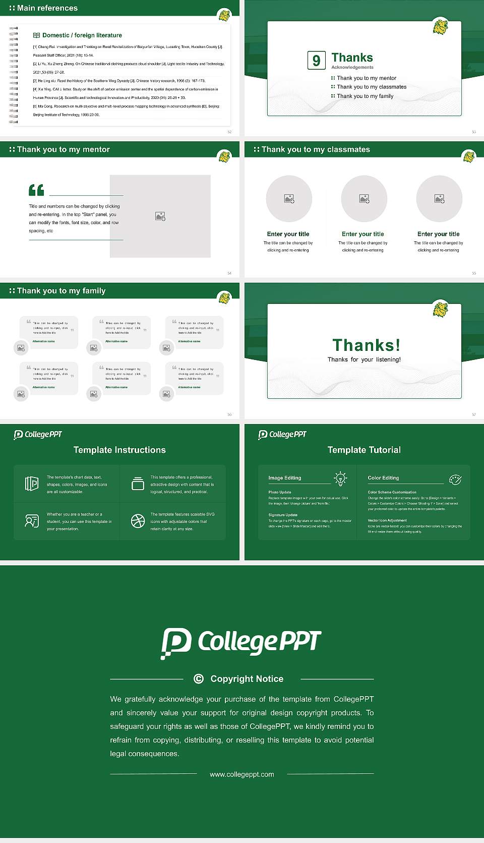 Missouri Southern State University Graduation Thesis Defense PPT Template16:9 ratio PPT effect preview image7