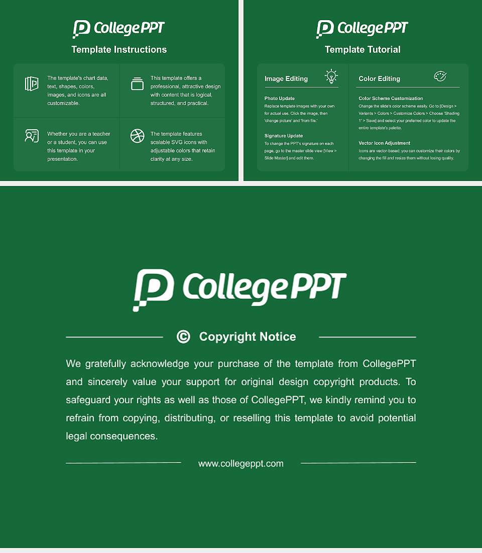 Missouri Southern State University Course/Courseware Creation PPT Template4:3 ratio PPT effect preview image5