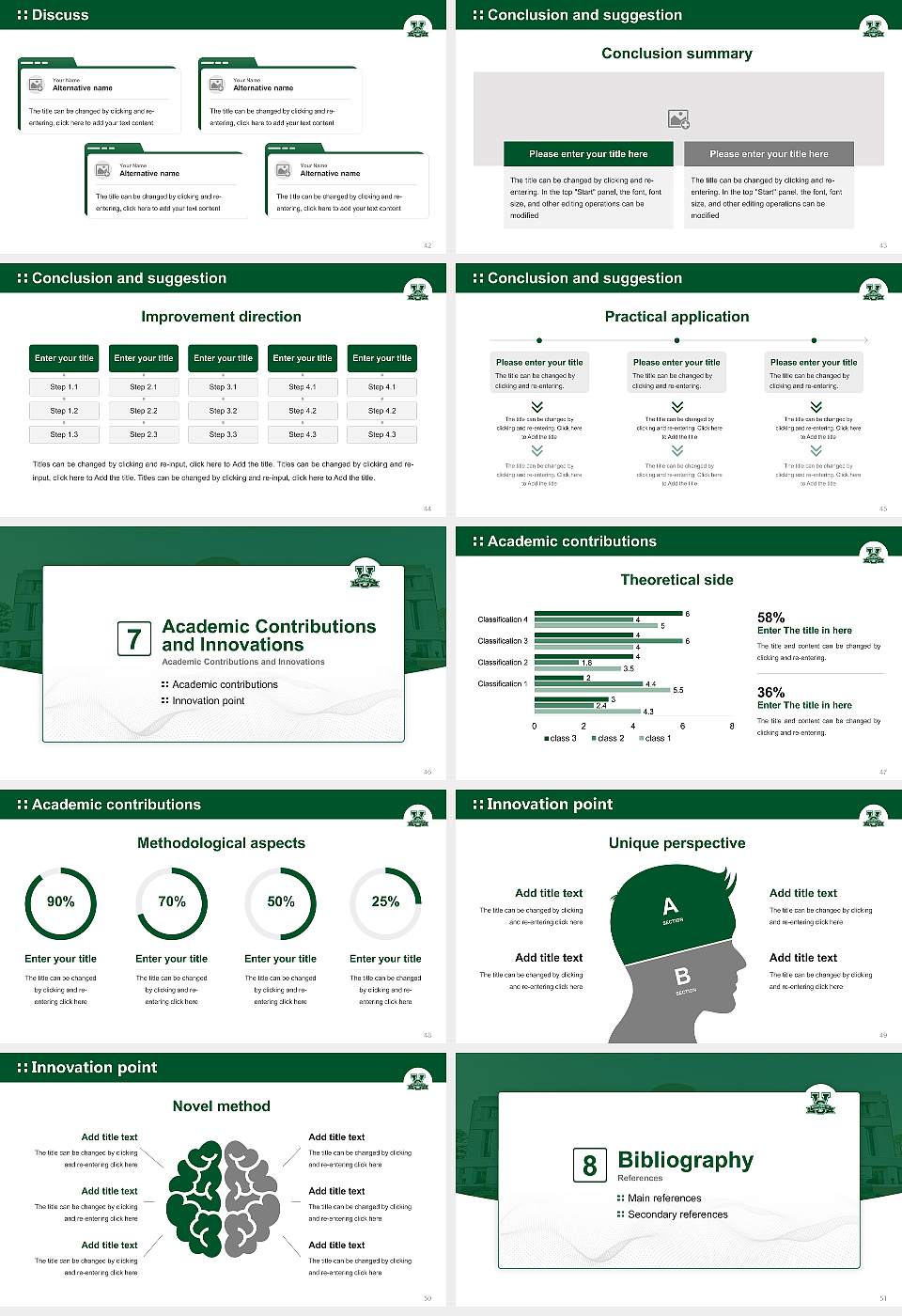 Mississippi Valley State University Graduation Thesis Defense PPT Template16:9 ratio PPT effect preview image6