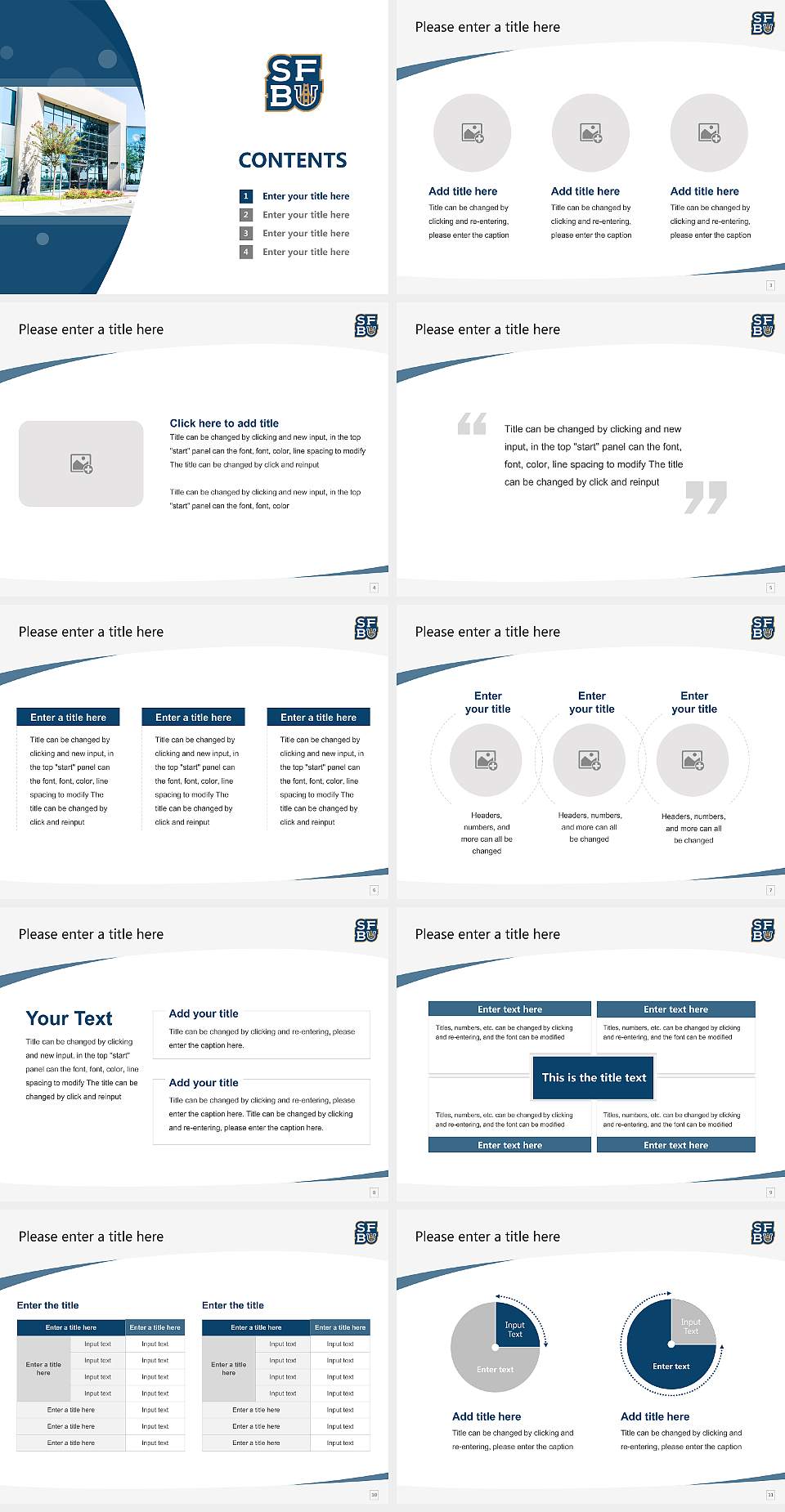 San Francisco Bay University Course/Courseware Creation PPT Template4:3 ratio PPT effect preview image2