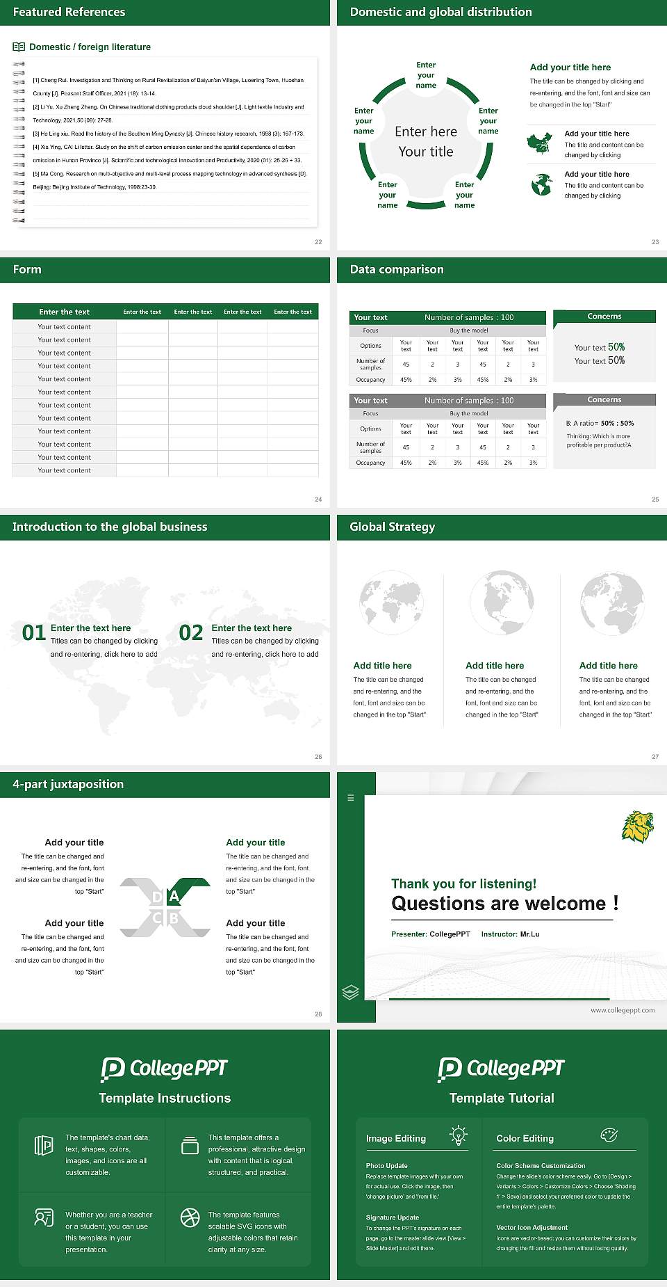 Missouri Southern State University Thesis Proposal/Graduation Defense PPT Template4:3 ratio PPT effect preview image4