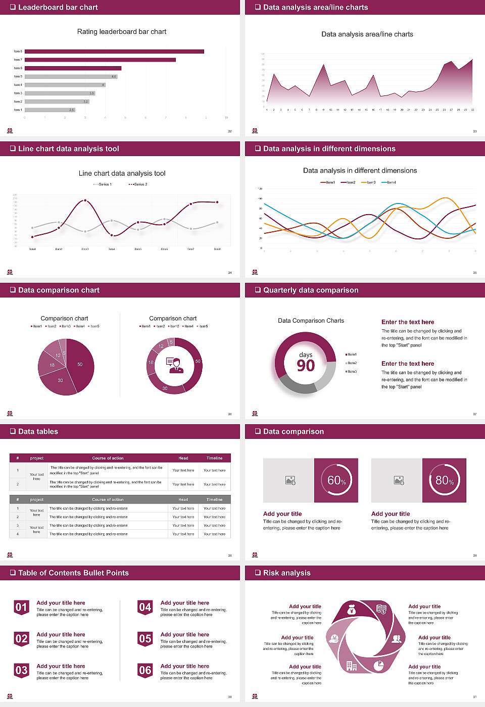 Omega Graduate School General Purpose PPT Template16:9 ratio PPT effect preview image4