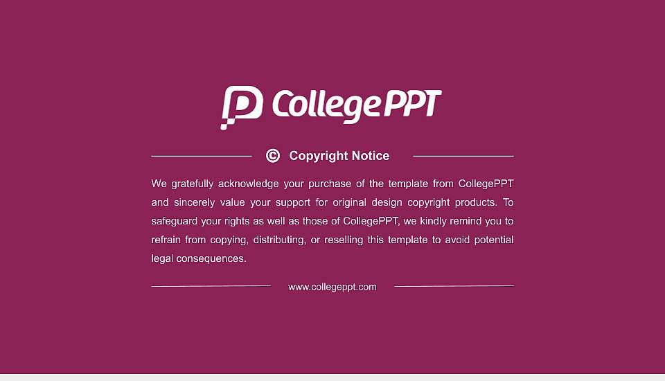 Omega Graduate School General Purpose PPT Template16:9 ratio PPT effect preview image6