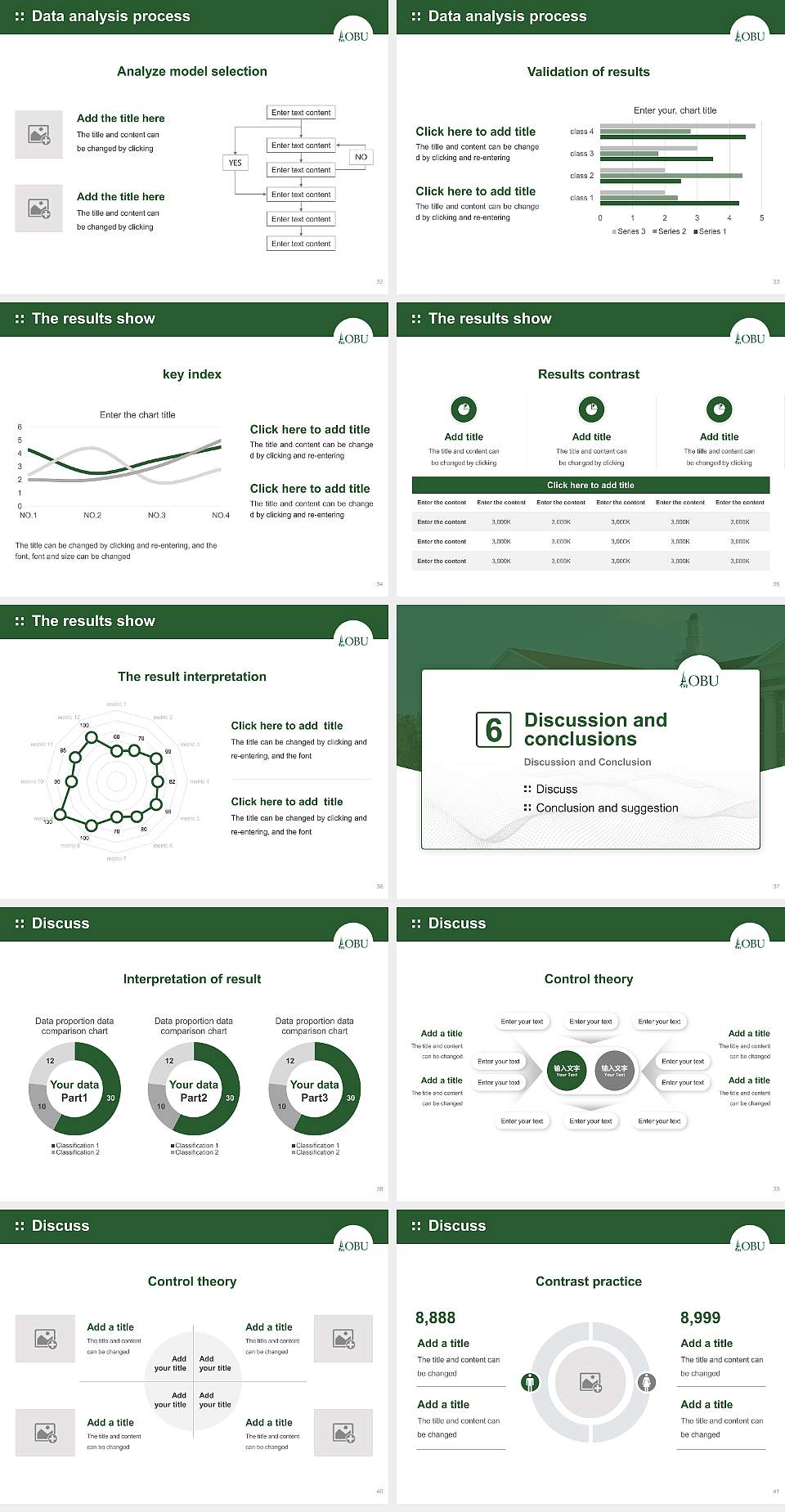 Oklahoma Baptist University Graduation Thesis Defense PPT Template4:3 ratio PPT effect preview image5