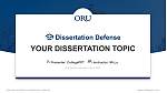 Oral Roberts University Disputation Powerpoint Vorlage