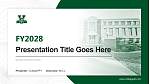 Mississippi Valley State University学術PPTテンプレート