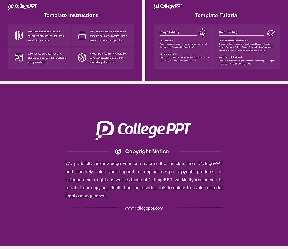 Missouri Valley College Course/Courseware Creation PPT Template16:9 ratio PPT effect preview image5