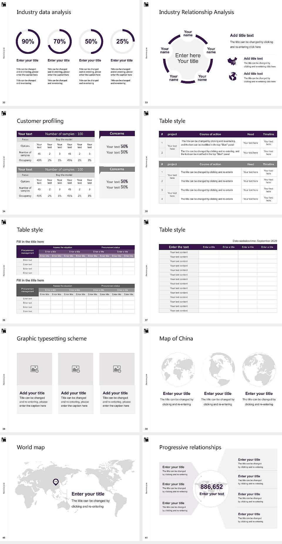 Mitchell College Competition/Entrepreneurship Contest PPT Template4:3 ratio PPT effect preview image5