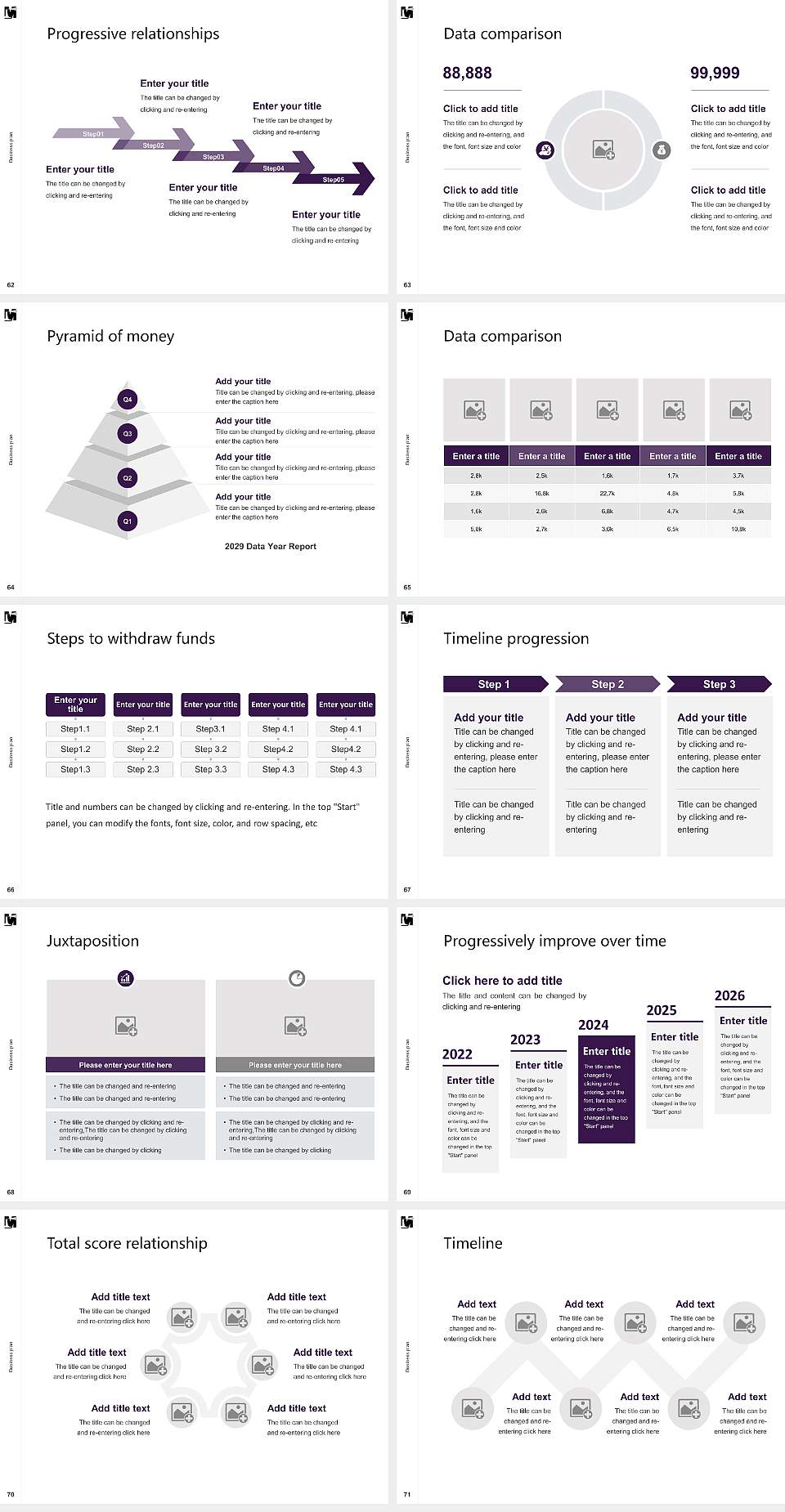 Mitchell College Competition/Entrepreneurship Contest PPT Template4:3 ratio PPT effect preview image8
