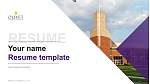 Olivet Nazarene University Resume Templat PPT