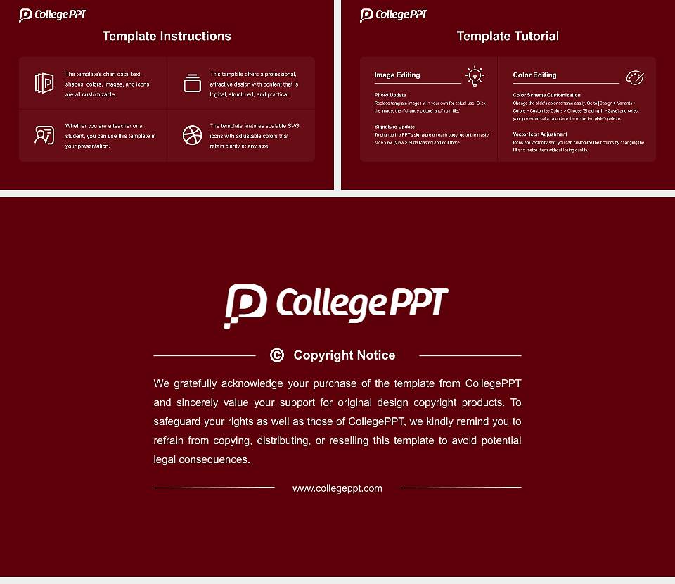 Missouri State University-Springfield Course/Courseware Creation PPT Template16:9 ratio PPT effect preview image5