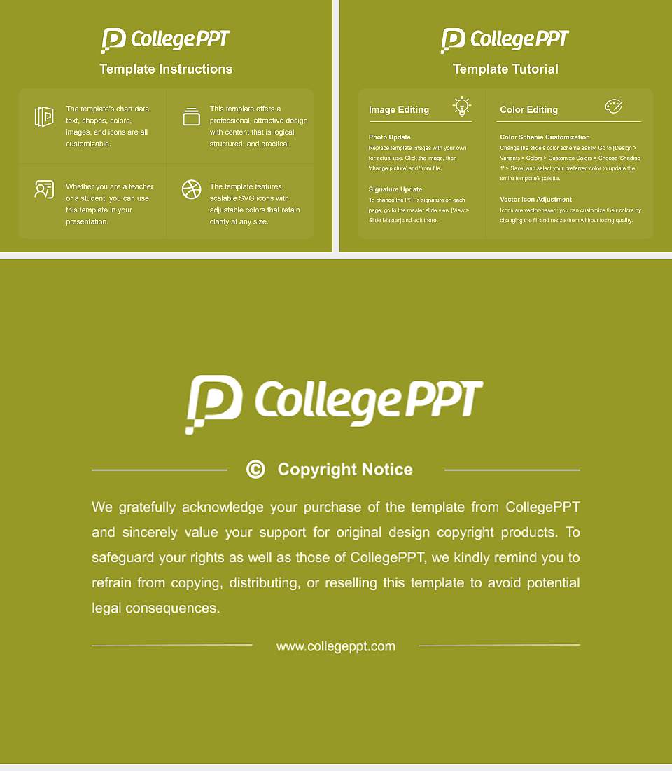 Oregon College of Oriental Medicine Academic Presentation/Research Findings Report PPT Template4:3 ratio PPT effect preview image5