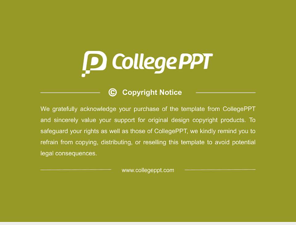 Oregon College of Oriental Medicine Resume PPT Template4:3 ratio PPT effect preview image5