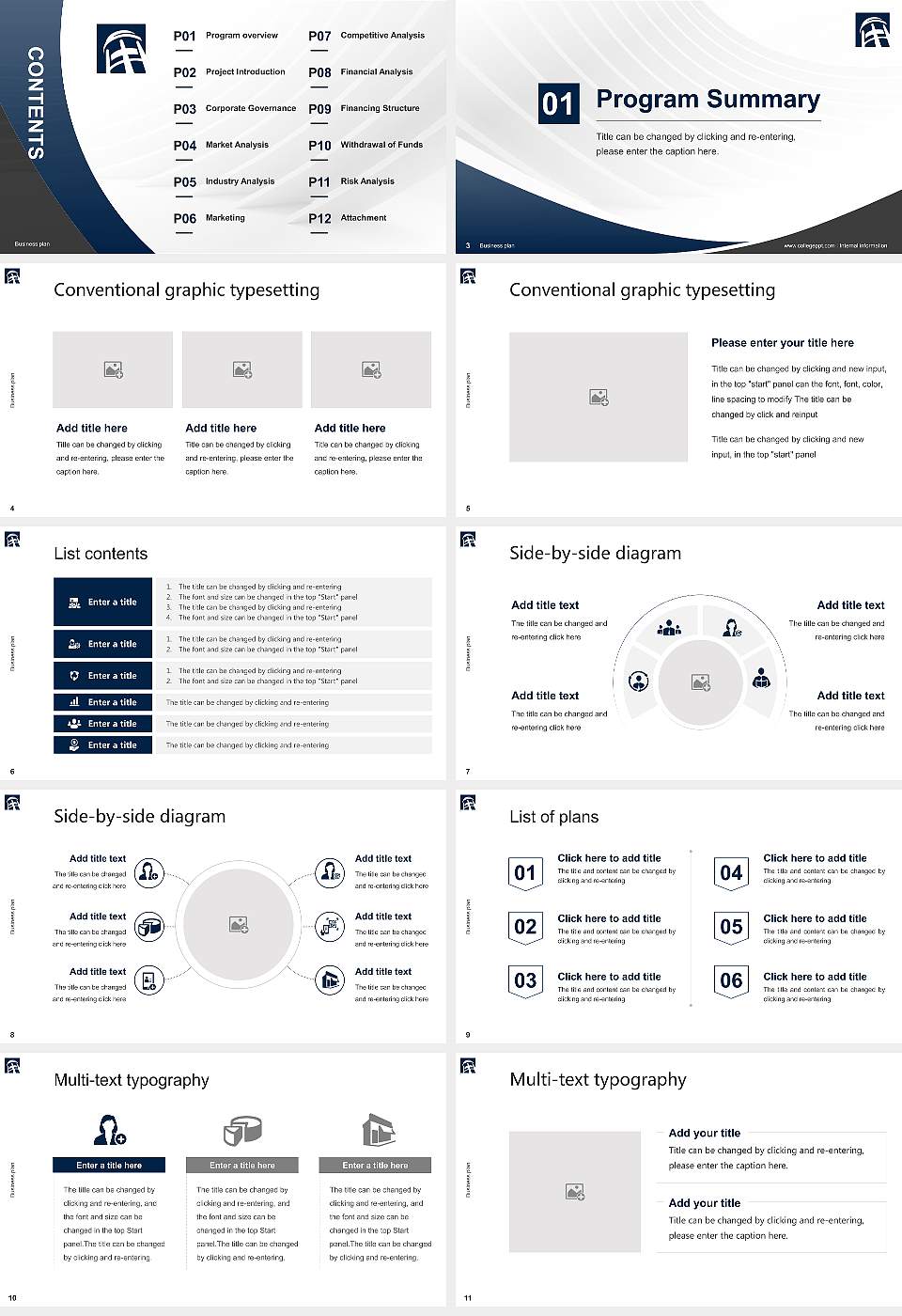 Missouri Baptist University Competition/Entrepreneurship Contest PPT Template16:9 ratio PPT effect preview image2