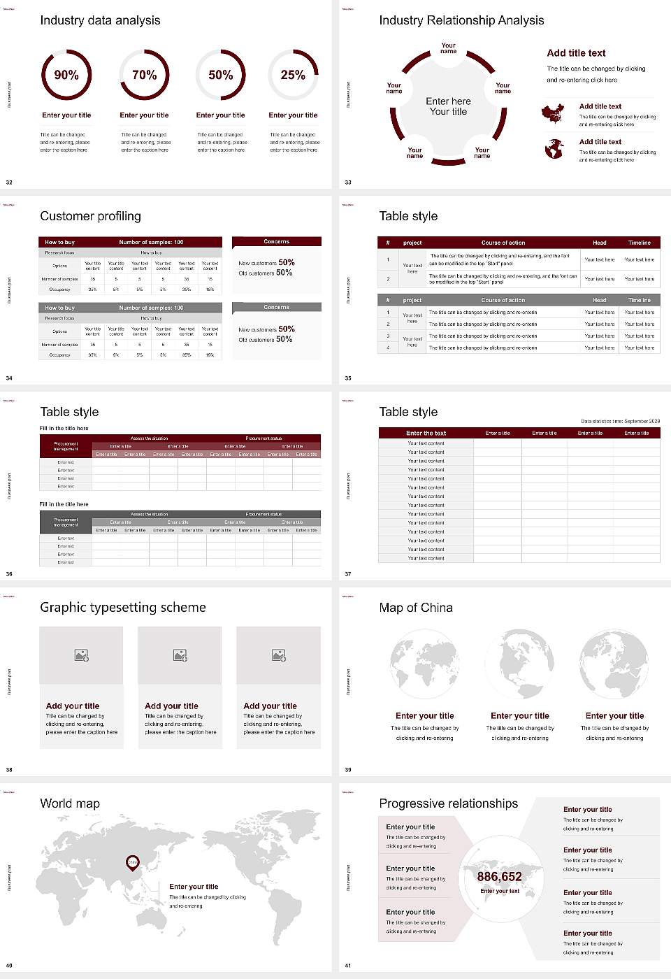 Missouri State University-Springfield Competition/Entrepreneurship Contest PPT Template16:9 ratio PPT effect preview image5