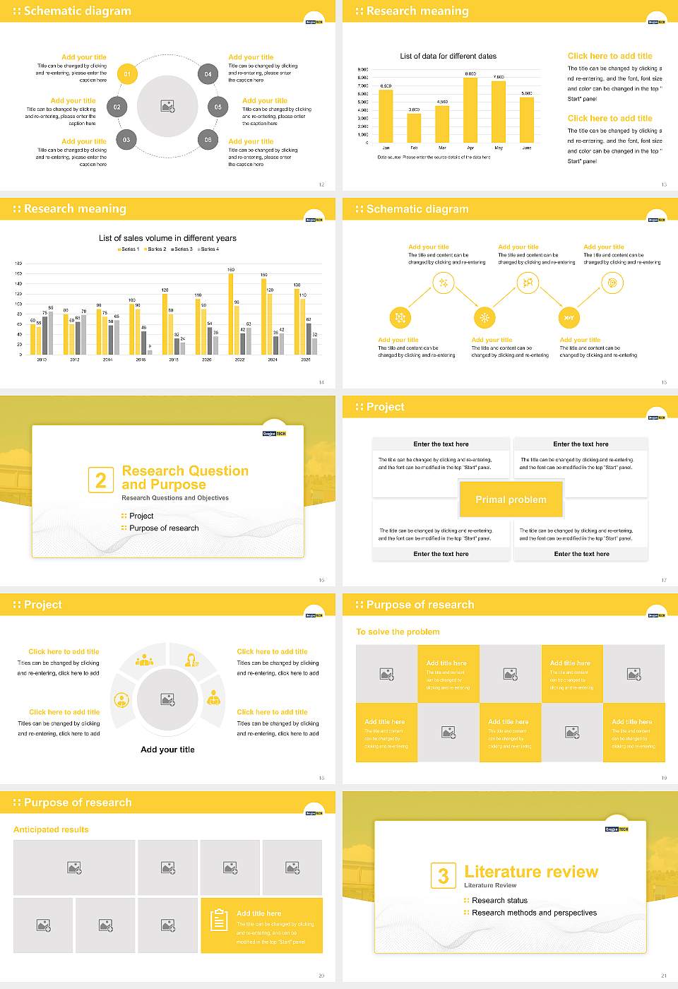 Oregon Institute of Technology Graduation Thesis Defense PPT Template16:9 ratio PPT effect preview image3