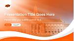 Oklahoma State University-Main Campus Lezing PPT-sjabloon