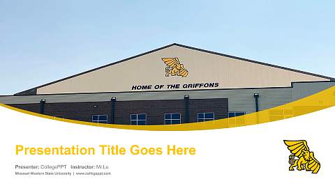 Missouri Western State University Course/Courseware Creation PPT Template