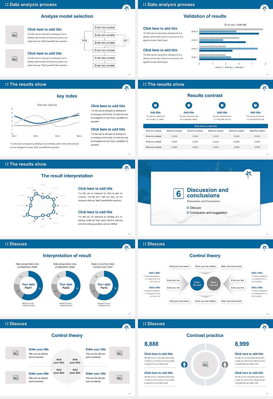 Oklahoma City University Graduation Thesis Defense PPT Template16:9 ratio PPT effect preview image5