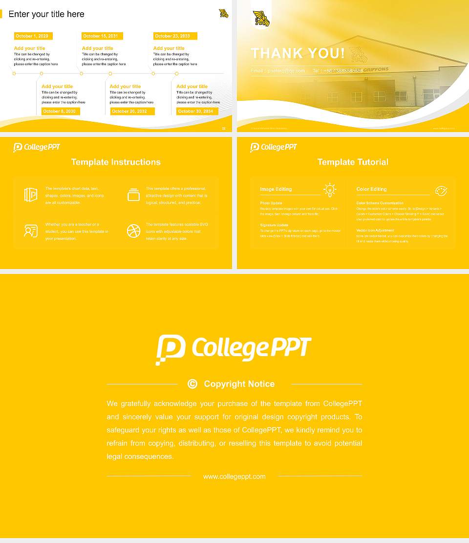 Missouri Western State University Lecture Sharing and Networking Event PPT Template16:9 ratio PPT effect preview image4