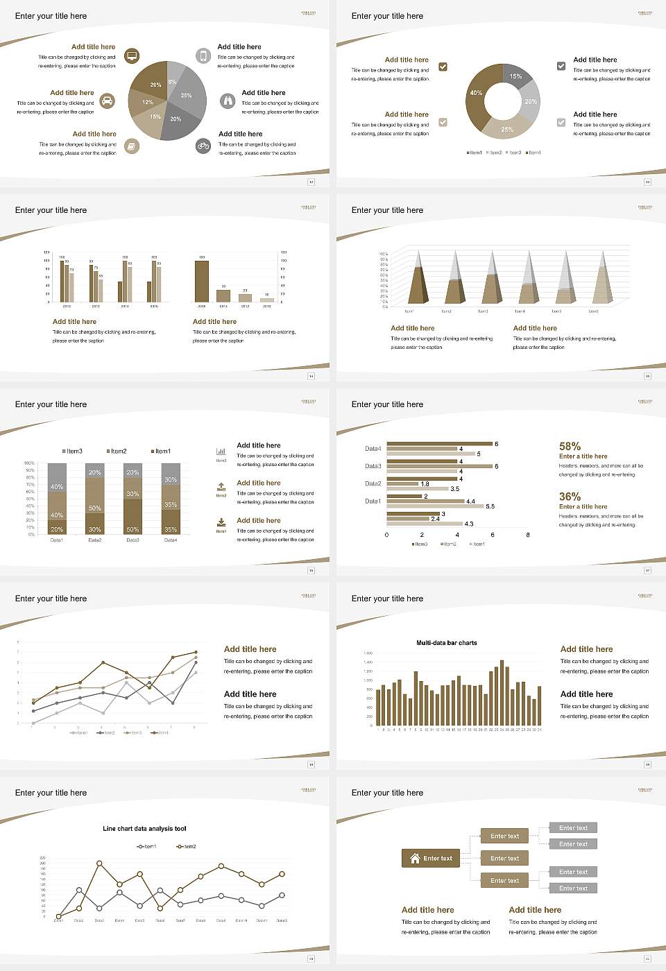 Oakland University Course/Courseware Creation PPT Template16:9 ratio PPT effect preview image3