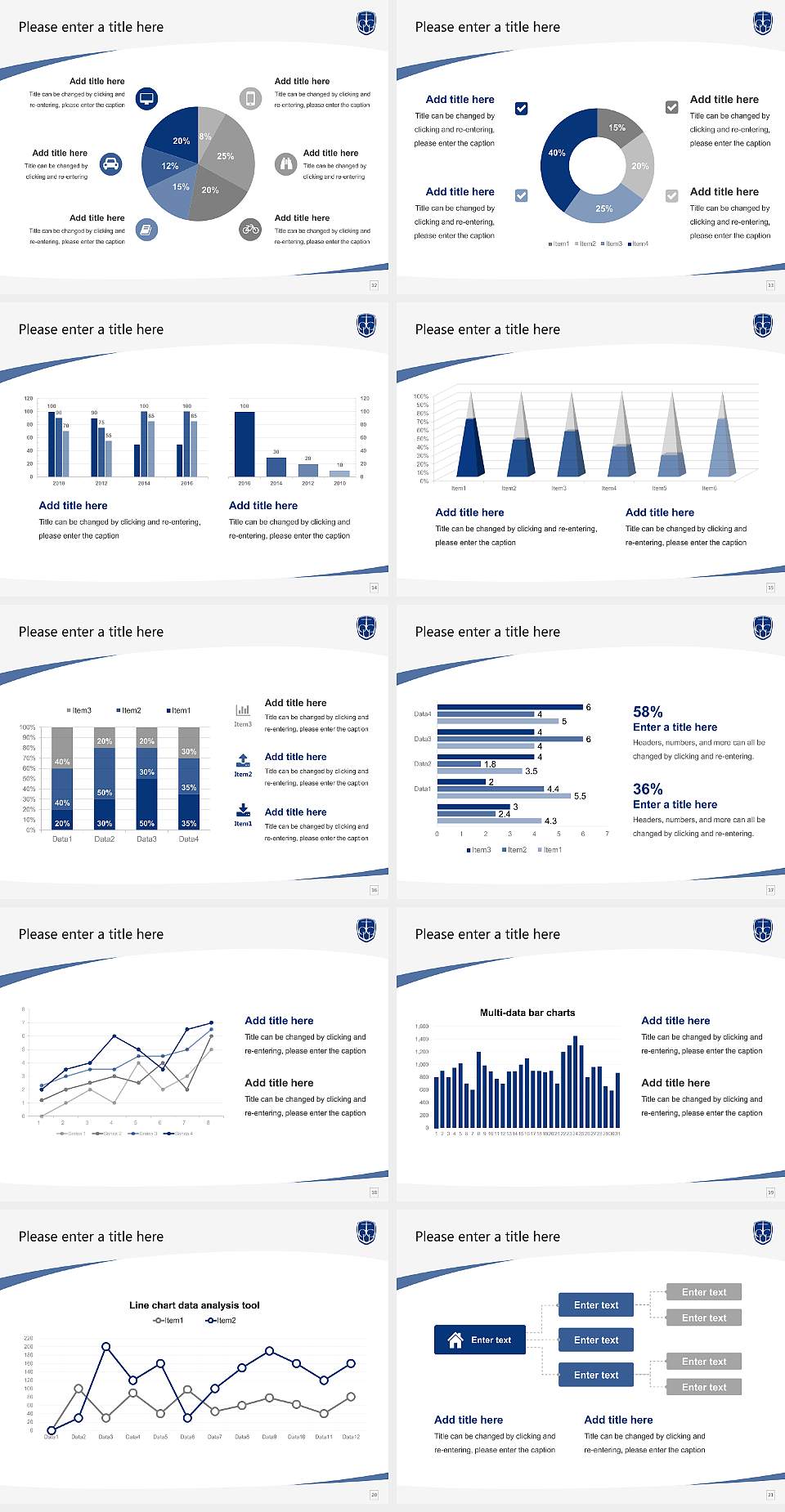 Oakland City University Course/Courseware Creation PPT Template4:3 ratio PPT effect preview image3