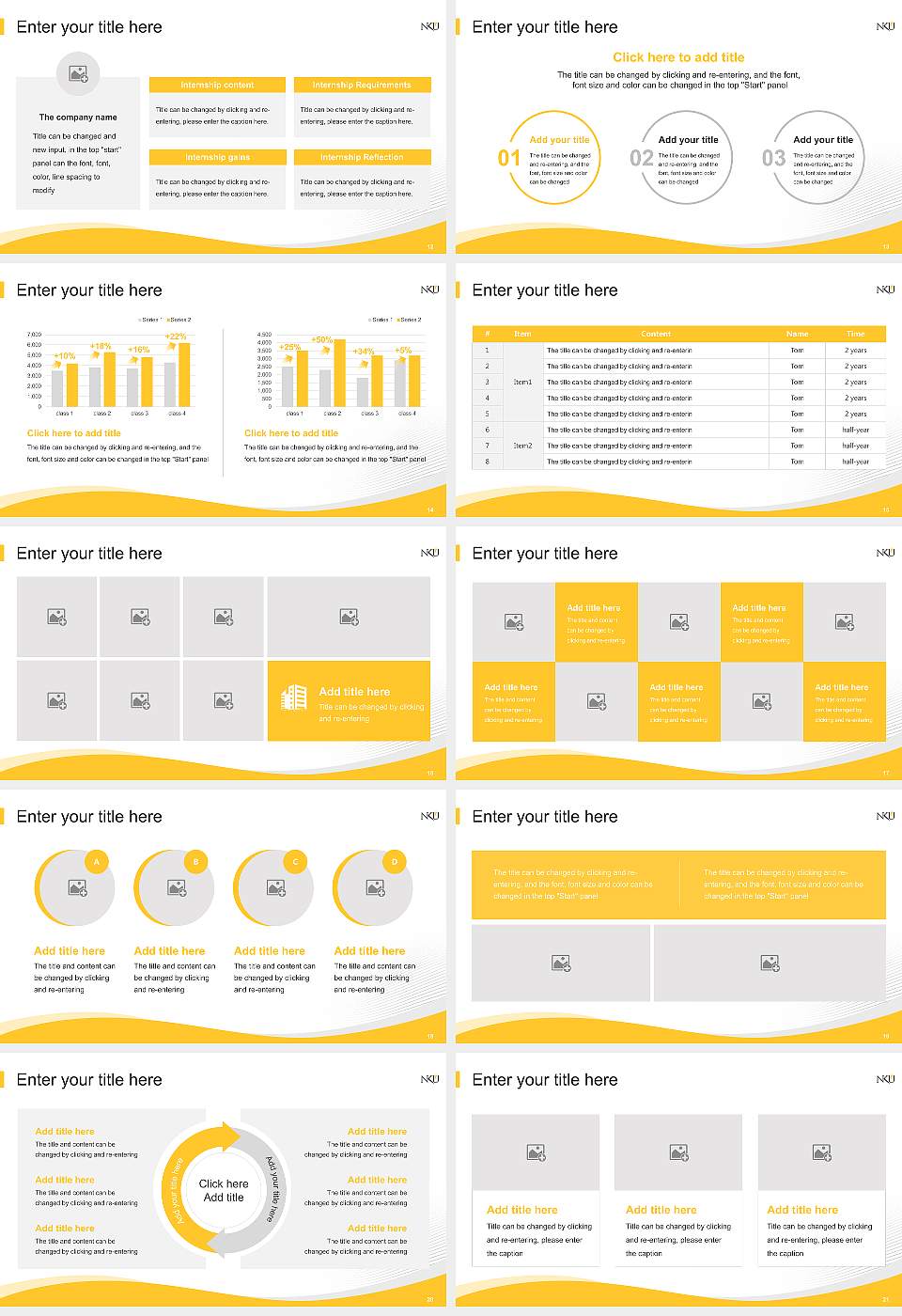 Northern Kentucky University Lecture Sharing and Networking Event PPT Template16:9 ratio PPT effect preview image3