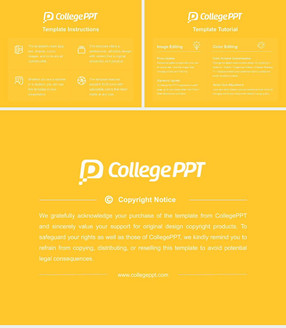 Ohio Dominican University Course/Courseware Creation PPT Template4:3 ratio PPT effect preview image5